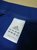 ส่งฟรี เสื้อกีฬา adidas climalite (อก 48") คอปก ไซส์ 2XO JASPO สีน้ำเงิน  สภาพสวยใหม่ MADE IN CAMBODIA รูปที่ 5