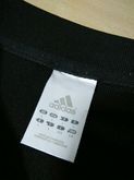ส่งฟรี เสื้อกีฬา adidas climalite (อก 48")  คอปก ไซส์ 2XO JASPO สีดำ  สภาพสวยใหม่ MADE IN CAMBODIA รูปที่ 5
