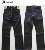 RRL COWBOY SELVAGE jeans . รูปที่ 2