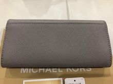 กระเป๋าสตางค์ MK (Michael Kors) สีเทา รูปที่ 3
