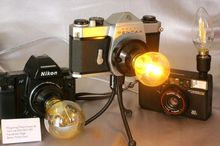 ขายโคมไฟประดิษฐ์จากกล้องฟิล์ม DIY Camera Lamp รูปที่ 4