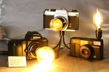 ขายโคมไฟประดิษฐ์จากกล้องฟิล์ม DIY Camera Lamp รูปที่ 6