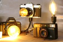 ขายโคมไฟประดิษฐ์จากกล้องฟิล์ม DIY Camera Lamp รูปที่ 5