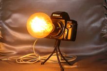ขายโคมไฟประดิษฐ์จากกล้องฟิล์ม DIY Camera Lamp รูปที่ 3