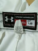 ส่งฟรี กางเกงกีฬา UNDER ARMOUR เบสบอล (เอว 34" - 36")  ไซส์  LG  สีขาว เนื้อผ้าวอร์ม  MADE IN DOMINICAN รูปที่ 9