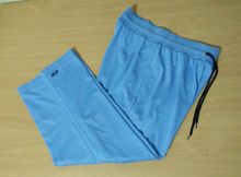 ส่งฟรี กางเกงกีฬา Reebok (เอว 29" - 38")  ผู้หญิง ไซส์ XL  สีฟ้า เนื้อผ้าวอร์ม แบบตาข่าย MADE IN TAIWAN รูปที่ 1