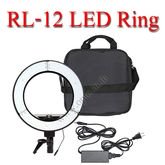 RL-12 LED Ring light 5500k with dimmer 36W Light for Video ไฟต่อเนื่อง ถ่ายรูป ถ่ายวีดีโอ ไฟแต่งหน้า รูปที่ 1