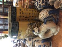 ชุดลายคราม มีหลายแบบ หลายลาย เก่าโบราณ เลิกสะสม จะสะสมรถโมเดลแทนครับ รูปที่ 6