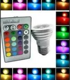 หลอดไฟ LED เปลี่ยนสีได้พร้อมรีโมท รูปที่ 2