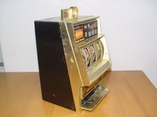 Slot machine สล็อตแมชชีนโบราณ สำหรับโชว์ งานญี่ปุ่นแท้ 2 ตัว รูปที่ 1