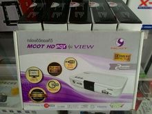 สินค้าใหม่ กล่องดิจิตอล MCOT HD VIEW ระบบ DOLBY อุปกรณ์ครบ มีปุ่มกด ประกัน2ปี รูปที่ 1
