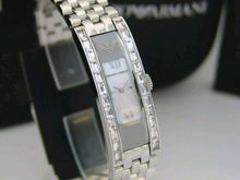 นาฬิกา Armani Luxury Women Watch with 24 Baguette Stones Model  AR5575 ของใหม่มือ1 รูปที่ 2