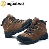 รองเท้าหนังแท้ Aquatwo กันน้ำอย่างดี สำหรับลุยป่า ปีนเขา Adventure รุ่น 943 (สีน้ำตาลเข้ม) รูปที่ 1