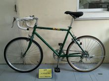 จักรยานเสือหมอบญี่ปุ่น มือสอง เฟรมเหล็ก Grandir สีเขียว ล้อ 24 นิ้ว เกียร์ 6 สปีด ไม่รวมค่าจัดส่ง รูปที่ 2