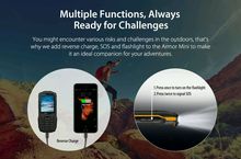 Ulefone Armor Mini Phone - IP68 Waterproof, FM Radio, 0.3MP Camera, Flashlight, 2500mAh Battery, 2.4-Inch (Orange) รูปที่ 4