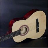กีต้าร์โปร่ง Acoustic Guitar Kazuki-30 สีไม้ (สำหรับเด็ก)แถมฟรี จูนเนอร์ตั้งสายกีต้าร์ + ปิ้กกีต้าร์ Gibson 2 อัน + ที่เก็บปิ๊ก อย่างดี รูปที่ 3