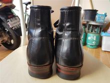 รองเท้า Arcobareno Boots หนังแท้สีดำมันเงา เบอร์ 42 ทรงสวยเห มาะกับเท้ายาวไม่เกิน 27 ซม. รูปที่ 3