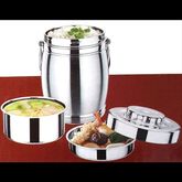 Double Layer Handle Cooker Pot  หม้อปรุงอาหาร-เก็บอาหารแบบพกพา Sinthongshop รูปที่ 2