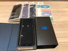 Samsung S8 Plus 64GB Midnight Black อดีตประกันศูนย์ไทย พร้อมเคสแท้ 4 ชุด รูปที่ 1