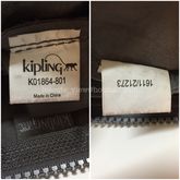 Kipling Creativity S สีเทา Ash Grey แท้ มือสอง K01864801 ส่งฟรี EMS รูปที่ 8