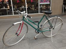 จักรยานทัวร์ริ่ง บริดสโตน Grand Tech รถสวย สภาพดี เดิมๆ จากญี่ปุ่น เฟรม โครโมลี่ สีเขียว  ชุดเกียร์ ชิมาโน suntour เกียร์ 6 สปีด  ชุดเบรก Di รูปที่ 2