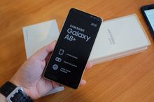 Samsung A8 Plus ยกกล่องสภาพนางฟ้า 11900 บาท รูปที่ 1