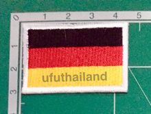 อาร์ม ตัวรีดติดเสื้อ ธงชาติเยอรมัน รูปที่ 1