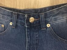 กางเกงขาสั้น ยีนส์ ปลายขารุ่ย Size S แบรนด์ Sis story รุ่น Sis017 Jane Jeans สี Mid Blue ของใหม่ รวมส่ง รูปที่ 2