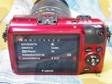 CANON EOS M กล้อง 18 ล้านเลนส์ 18-55 STM สีแดง สวย ปรับ P AV TV M ใช้เรียนถ่ายภาพได้ หน้าจอระบบสัมผัสเมนูไทย ถ่าย VDO ได้อุปกรณ์ครบ1r รูปที่ 6
