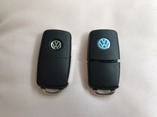 กรอบกุญแจรีโมท โลโก้ VolkSwagen Caravelle Transporter 4 ปุ่ม 5 ปุ่ม กรอบRemote VW กรอบกุญแจ Caravelle ที่วางแก้ว T5 T5.1 T6 รูปที่ 6