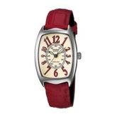 นาฬิกาCasio Ladies' Standard Analog รุ่น  LTP-1208E-9B2DF นาฬิกาผู้หญิง นาฬิกาสายหนังสีแดง รูปที่ 1