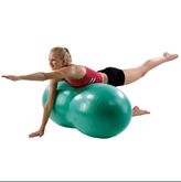 ลูกบอลโยคะ ลูกบอลถั่ว สำหรับออกกำลังกาย Peanut Yoga Ball (สีเทา) รูปที่ 8