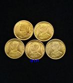 เหรียญ 10  สตางค์ พ.ศ.2500 สภาพตามรูปของจริง ขายรวมทั้ง 5 เหรียญ รูปที่ 1
