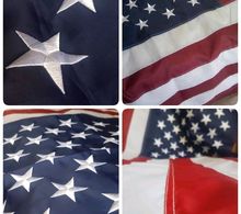 ธงอเมริกาดาวปักแท้ ผืนใหญ่ รูปที่ 3