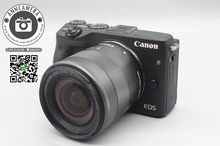 ขาย Canon EOS M3 +18-55 IS STM สภาพสวย สีดำ อดีตประกันศูนย์ เมนูภาษาไทย รูปที่ 1