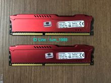 RAM DDR3 HYPER X FURY BUS 1600 8GB(4GBx2)สีแดง ใหม่ๆ สวยๆ ประกันตลอดชีพ Advice,Synnex รูปที่ 2