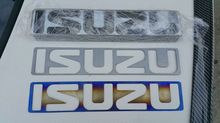 เพลทติด logo isuzu d-max all new และmu-x รูปที่ 3