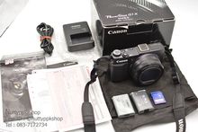 Canon G1X Mark2 กล้องพรีเมี่ยมคอมแพ็ค ระดับเทพ เซ็นเซอร์ไซต์ APS-C เลนส์ 24-120  มี wifi สภาพนางฟ้า ศูนย์ไทย ยกกล่อง รูปที่ 1