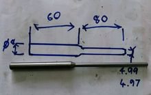 Carbide Pilot Guide Valve Carbide Pin Guide bush เจียร์ แกนวาล์วรถ ไกด์วาวรถ วาวล์มอไซ รูปที่ 7