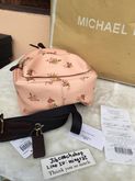 Coach 29354 X Disney Minnie Floral Charlie Mini Backpack Limited Edition Vintage Pink Multi รูปที่ 7