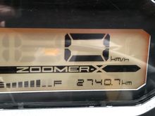 Honda Zoomer-x วิ่งน้อย 2,xxx km มี.ค 2017 รุ่นล่าสุด รูปที่ 2