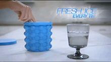 ที่ทำน้ำแข็งก้อนกลม แม่พิมพ์ทำน้ำแข็งก้อน Ice Cube Maker Ice Genie Kitchen Tools Creative Space Saving BIG รูปที่ 5