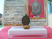 เหรียญหลวงพ่อแดง วัดเขาบรรไดอิฐ จ.เพรชบุรี ปี2503 รูปที่ 5