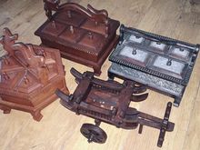 เชี่ยนหมากไม้สัก มีทั้งแบบกลมและแบบเหลื่ยมและเกวียนลากเ ลื่อน ใช้ไม้เก่าทำครับ ถ้าหากจะดูสินค้าเพิ่มเติมกดไปที่ M2740638 ครับ เลิกสะสมครับผม รูปที่ 6