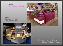 รับออกแบบก่อสร้าง บูธ คีออส ดิสเพลย์สินค้า ออกแบบตกแต่งร้านค้าในห้างฯ (IDEABOOM CREATION) รูปที่ 8