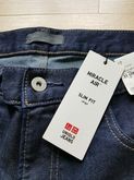 Uniqlo Jeans 31" miracle-air slim fit รูปที่ 4
