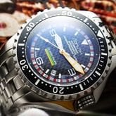 AZIMUTH diver swiss made 1500 m