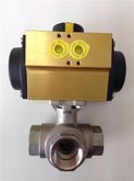 Sirca actuator ball valve 3 ways หัวขับลม บอลวาล์ว3ทาง  ส่งฟรีทั่วประเทศ kerry รูปที่ 2