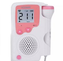 เครื่องวัดเครื่องตรวจฟังเสียงทารกในครรภ์ เครื่องตรวจวัดอัตราการเต้นของหัวใจทารกแรกเกิดรุ่น 2.0MHz ชุดจอแสดงผล LCD รูปที่ 4