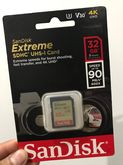 Sandisk SD CARD Extreme 32GB 90Mbps 600X ความเร็วสูง รูปที่ 1